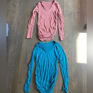 Womens Long Sleeve Maternity shirts - Size Small